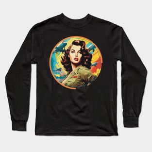 Pinup3 Long Sleeve T-Shirt